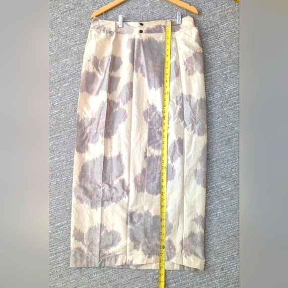 Giorgio Armani Women's Silk Long Skirt/Move Buttons & Snaps To Make It Your Size - Picture 9 of 11